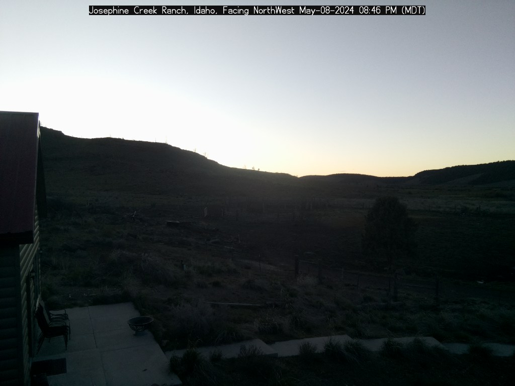 Josephine Creek Ranch, NW webcam
