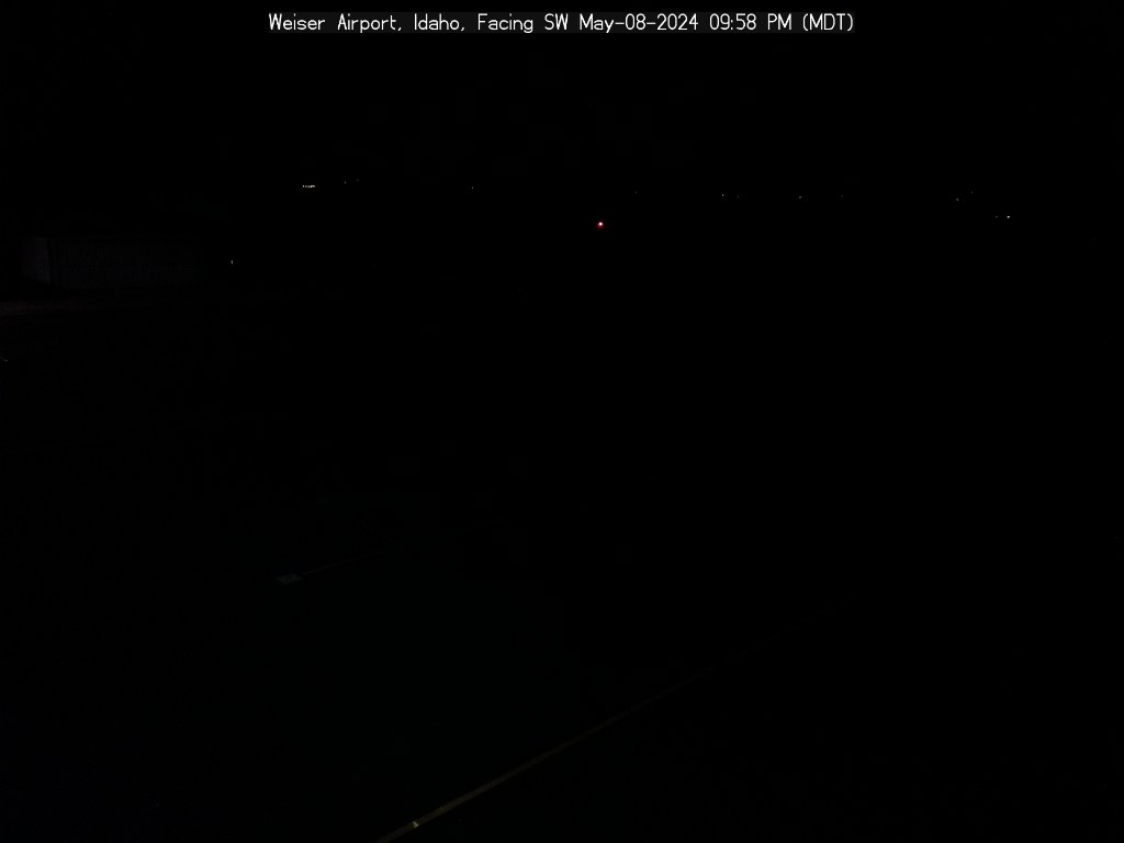 Picture of Weiser Airport web cam looking Southwest